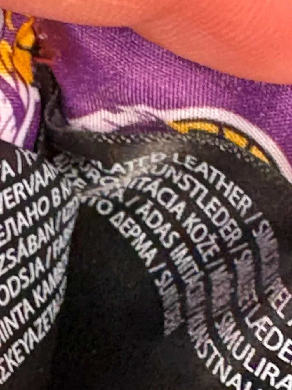 Loungefly NBA Los Angeles Lakers Card Holder Wallet Vegan Leather Purple Gold